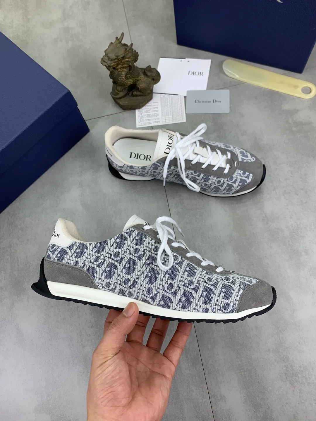 Men's Men's Shoes💰P420💰[New Style]🆘[Dior] 2025 Dior Original Lace-up Low-top Men's Shoes Classic casual shoes 🔥This model is the official flagship model with high quality and made by famous original designers. It is made of high-quality cowhide with original materials➕comfortable and breathable mesh lining➕pigskin insole. The perfect last shape and generous and fashionable design have attracted many consumers and are suitable for drivers to drive🚗. What you want is the best quality in the market. Color: 8️⃣Color Code number: 38--44 (45 46 customized)